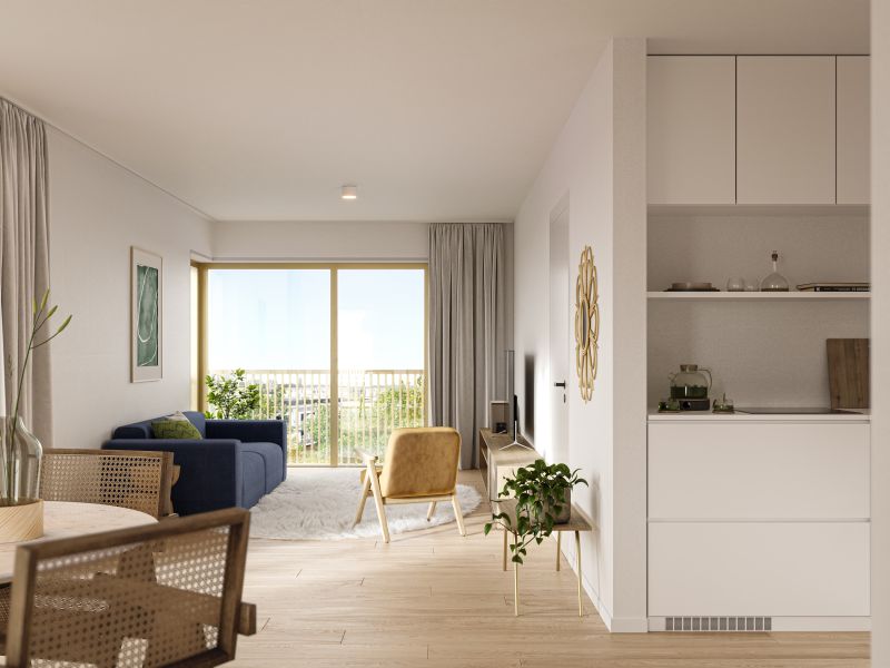 2 rooms